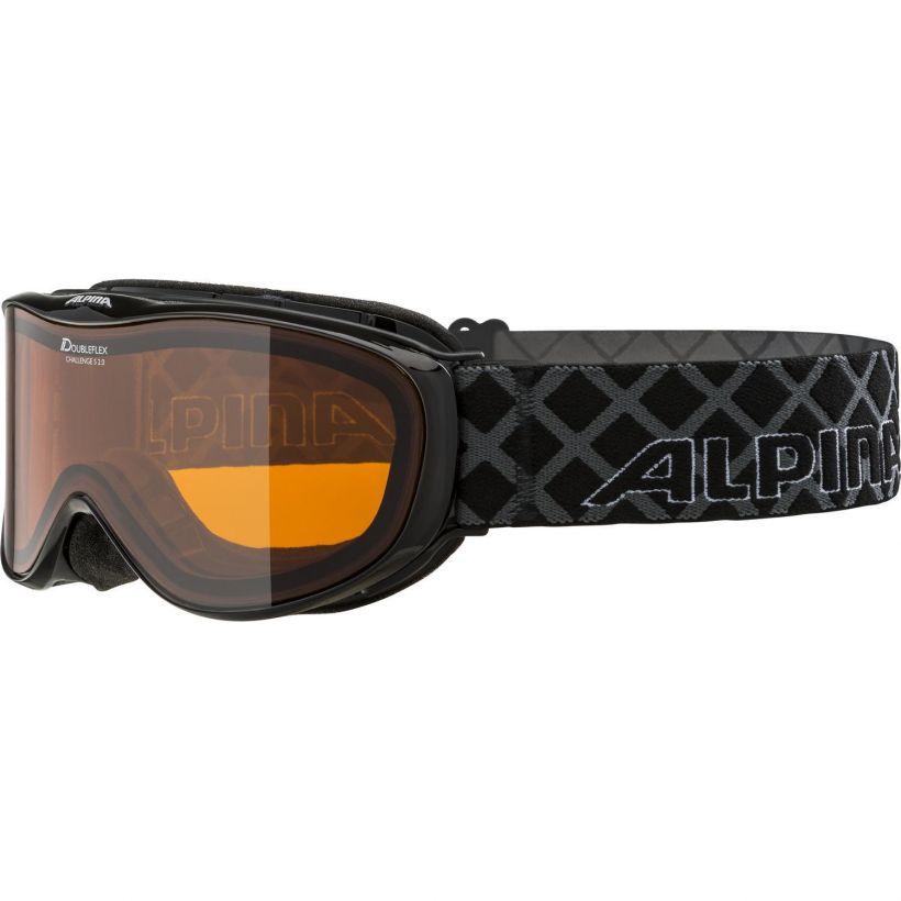 Очки горнолыжные Alpina Challenge S 2.0 Dh Black Transparent Dh S2 (арт. A7221131) - 